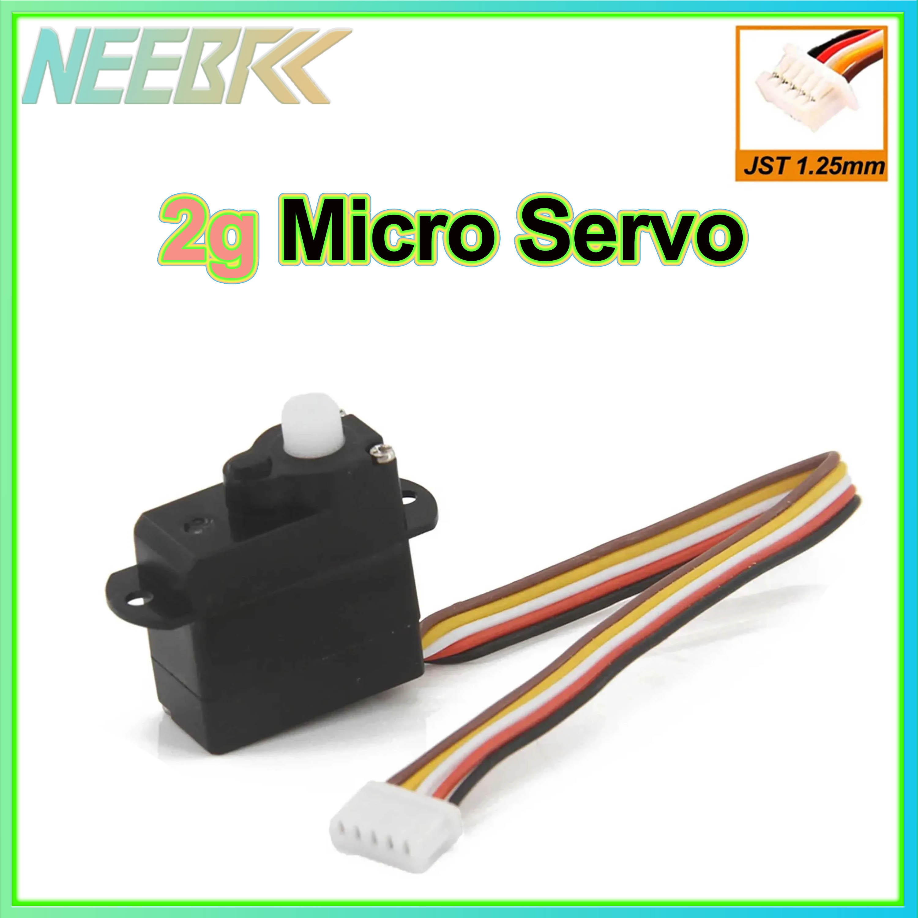 Micro Servo - Micro Servo 2g 5 Pinos Wltoys