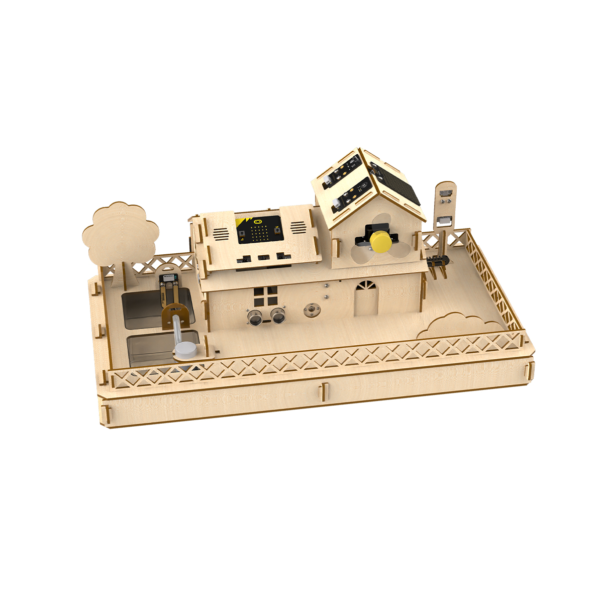 Microbit Robot - Kit de Casa Inteligente IoT Hiwonder