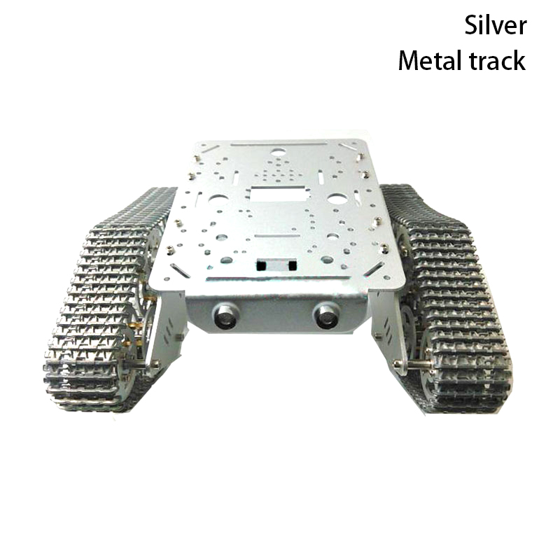 Robot Arm Kit - Chassi de tanque 2WD em metal