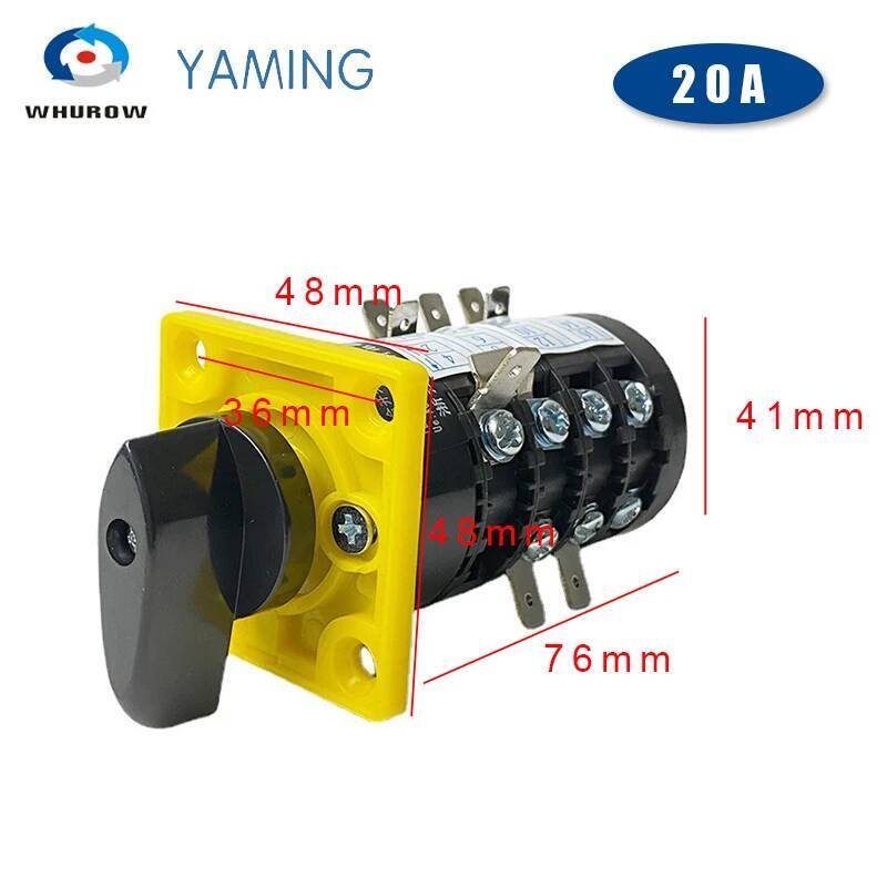 Geared Motor - HZ5B-20/4dg três posições interruptor de came