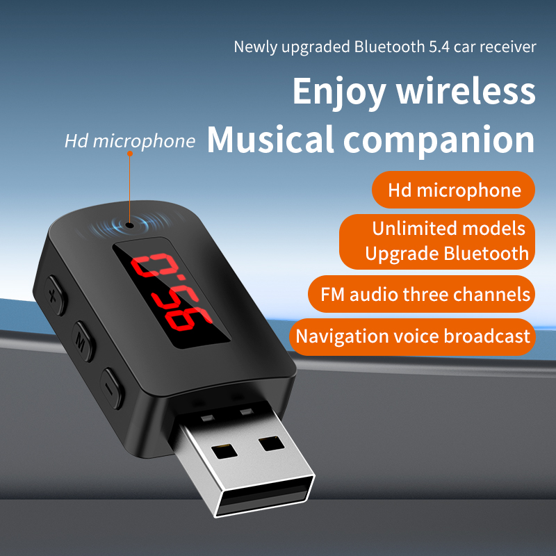 Robot Bluetooth Car - Bluetooth 5.4 mini receptor usb com