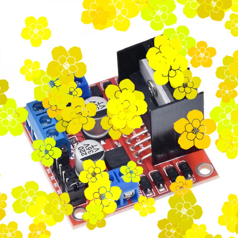 L298N Module - 1/2/5 pces l298n módulo de placa