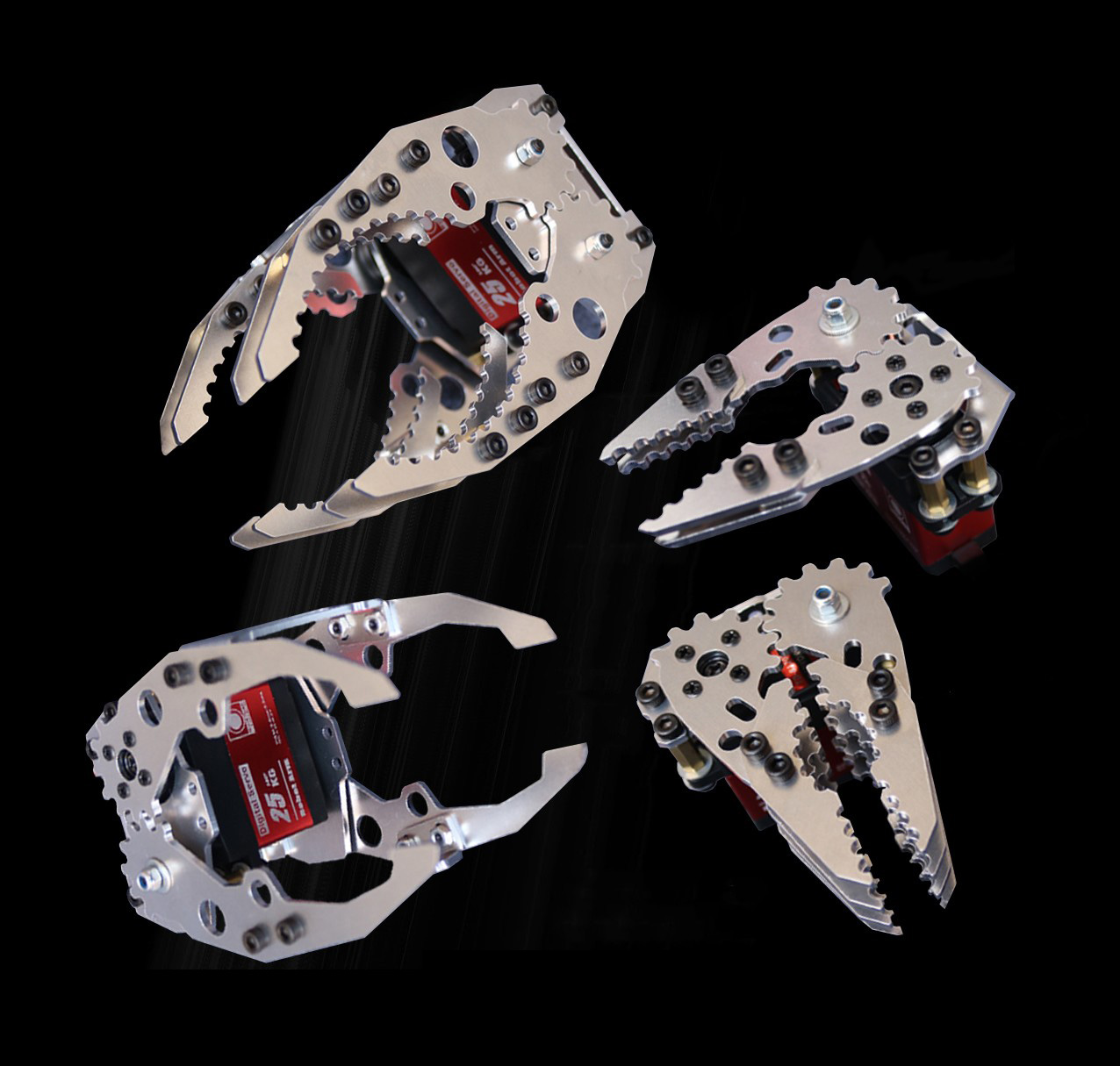 Robot Arm Kit - Braçadeira de garra de mão mecânica