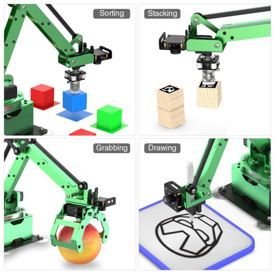 Robot Kit - NOVO Robô Programável JetMax com Câmera