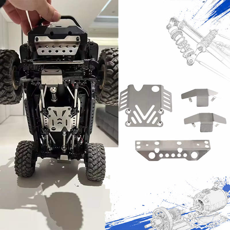 Robot Car Kit - Kit de proteção completo em aço
