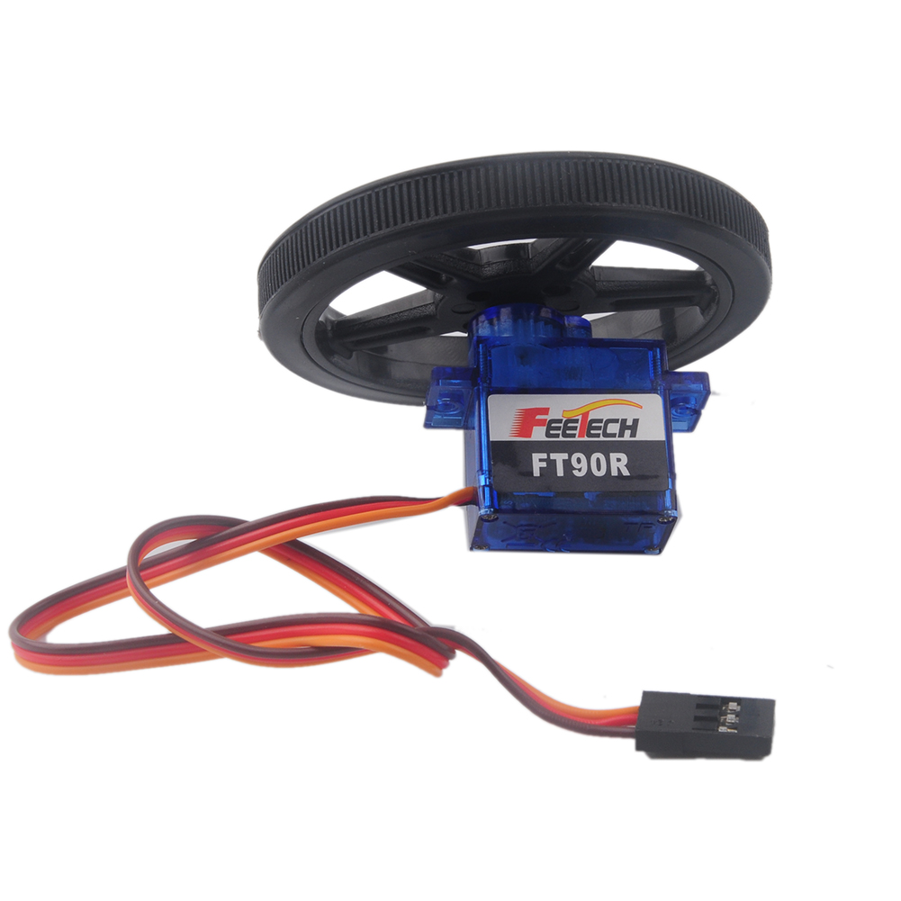Microbit Robot - 100 peças feetech FT90R-C002 3v micro