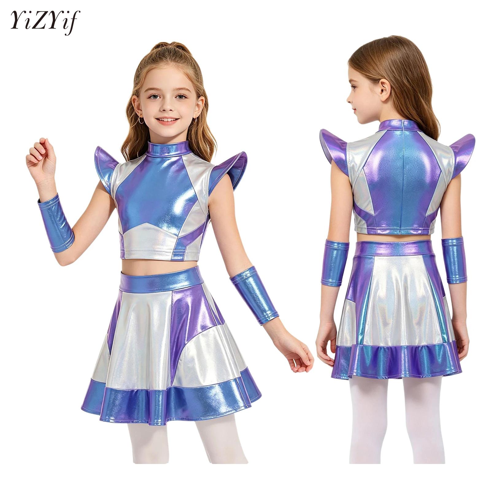 Robot Kit - Fantasia de Cosplay Alienígena para Meninas