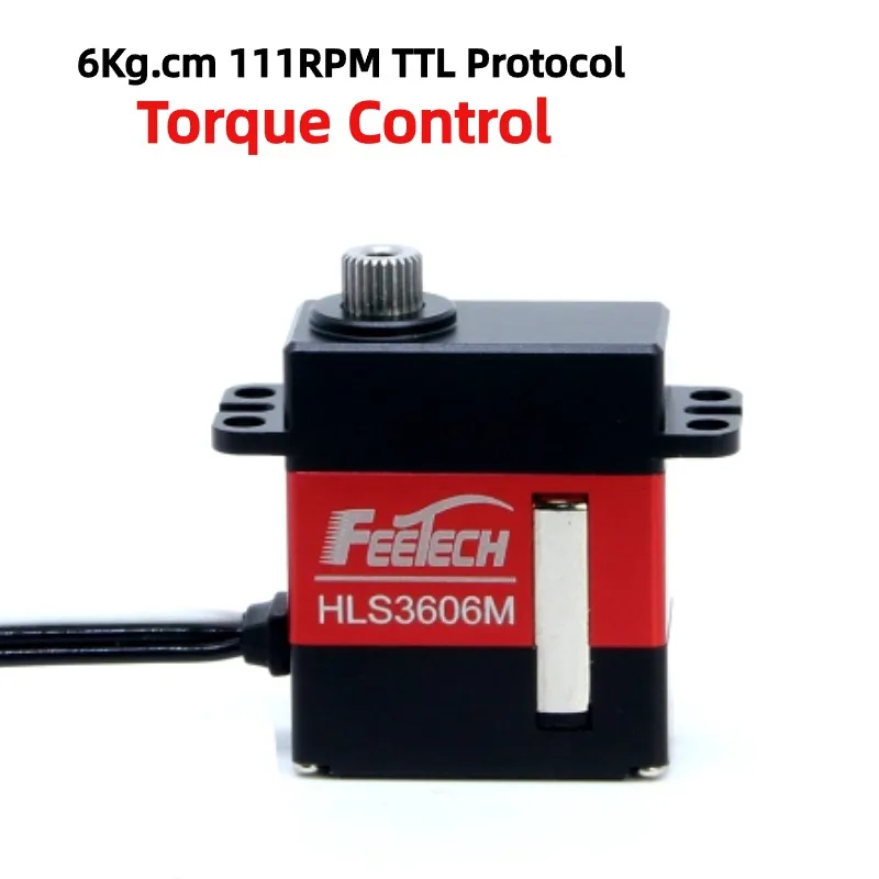Robot Arm Metal - 6kg.cm atualização de controle de torque