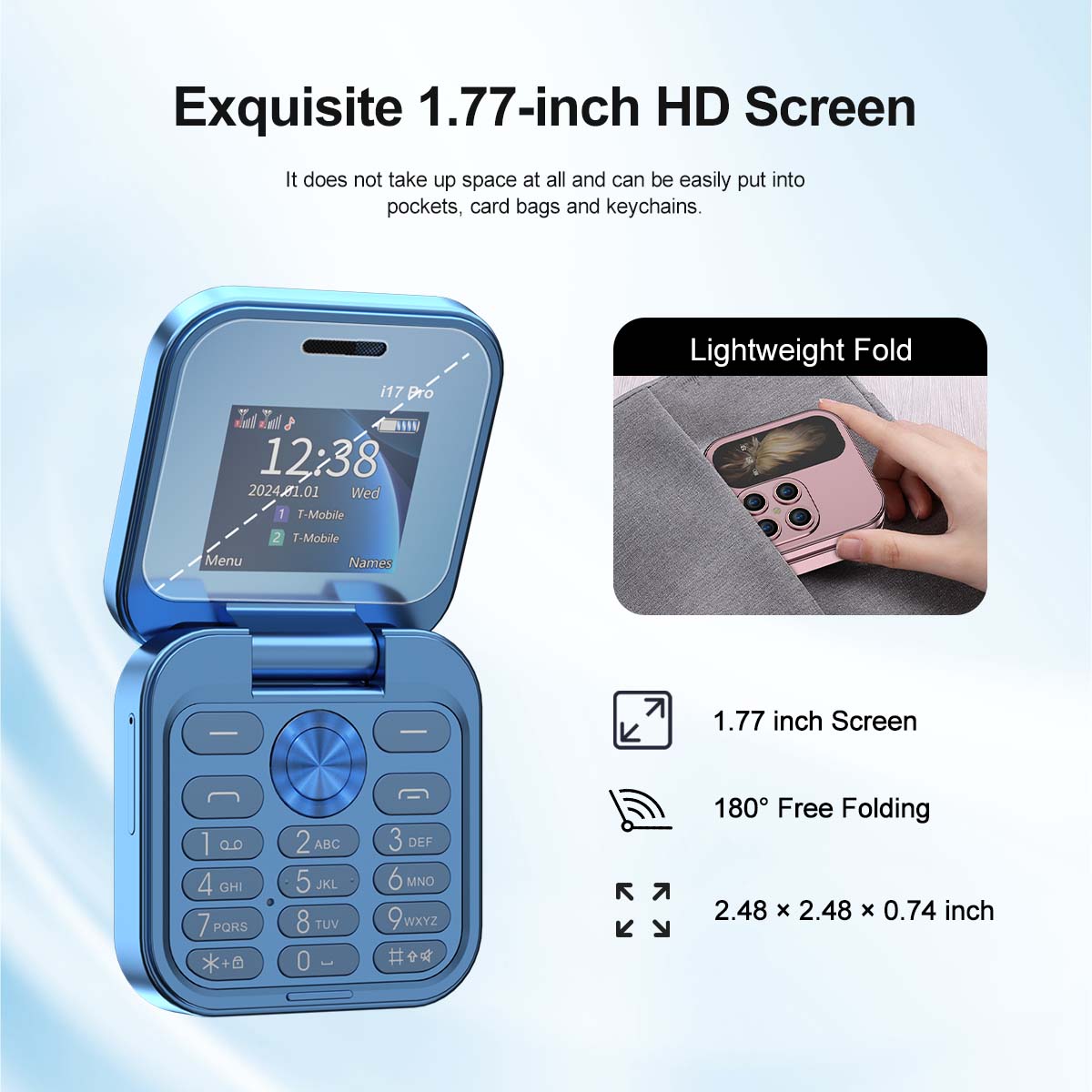 SERVO Mini Celular Dobrável de - Servo Pan Tilt avaliação e preço
