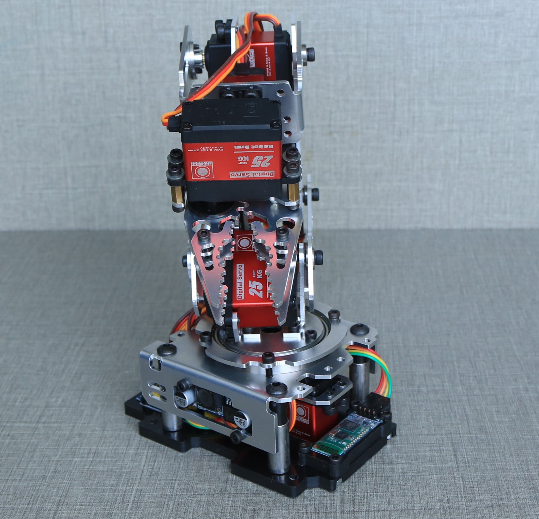 Braço Robótico Metálico de 6 E - Robot Arm Kit avaliação e preço