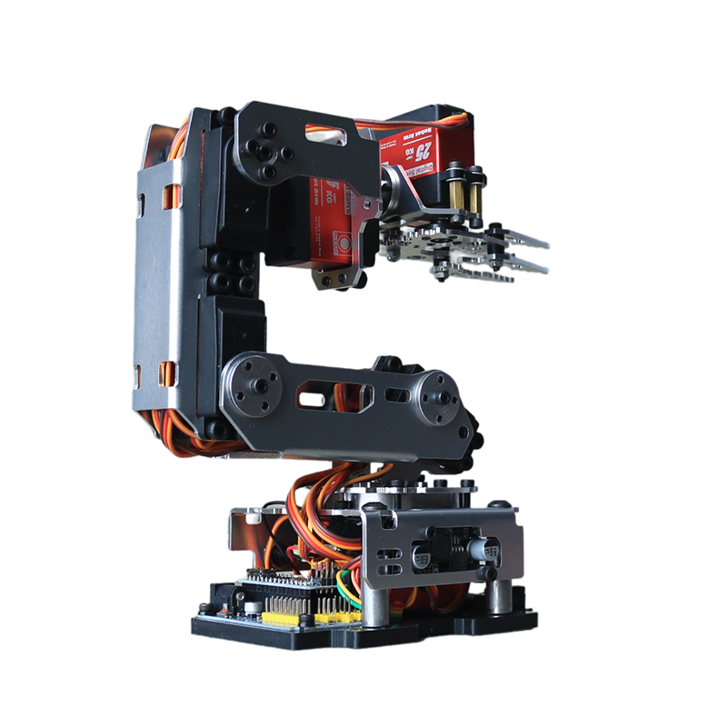 Braço Robótico Metálico de 6 E - Robot Arm Kit avaliação e preço