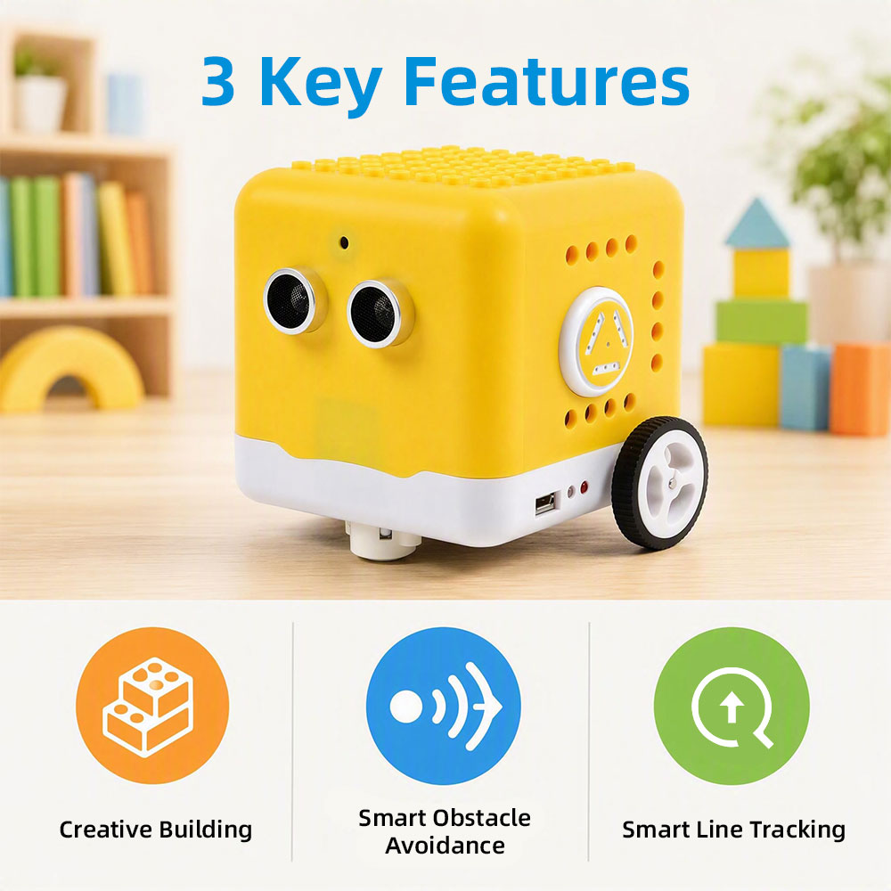 Kit robô programável kidsbits, - Microbit Robot avaliação e preço