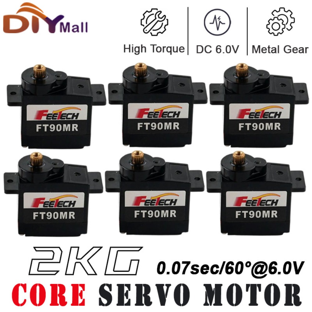 1/2/4 PCS Feetech FT90M Digita - Micro Servo avaliação e preço