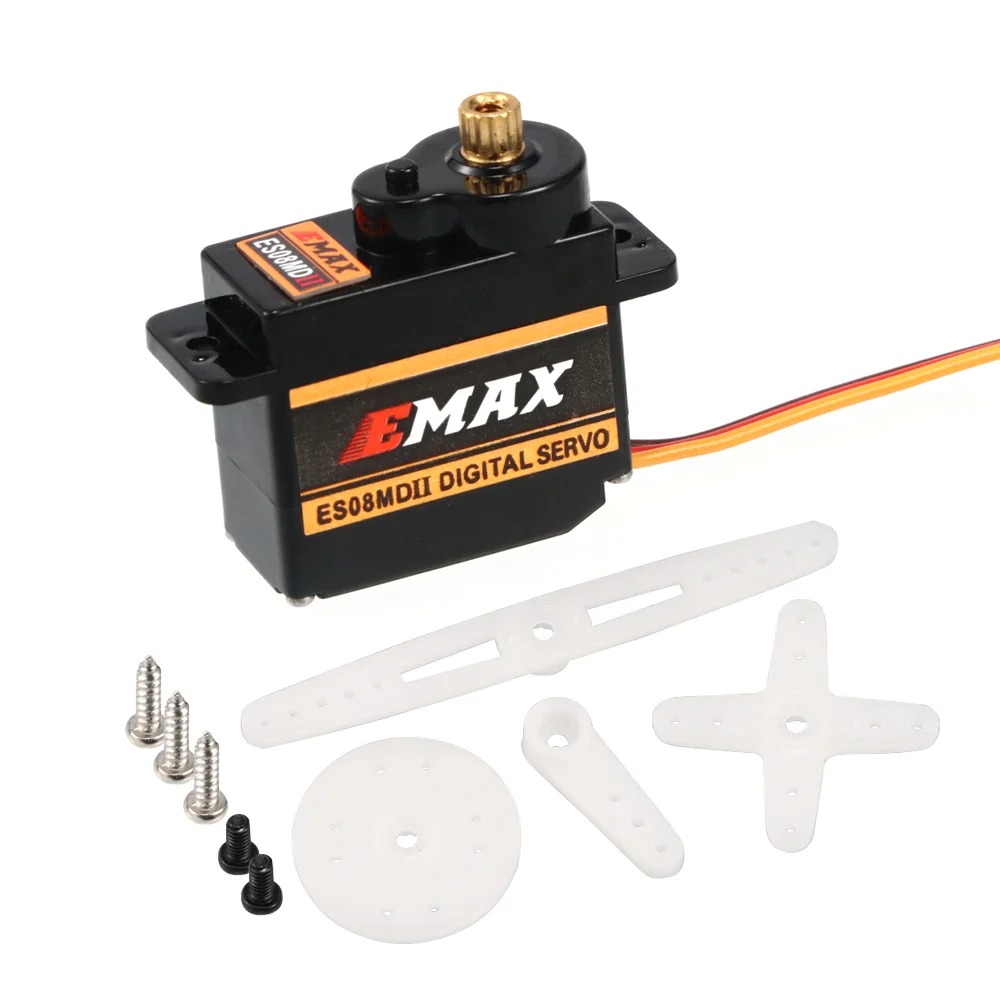 Servo Digital EMAX ES08MDII ES - Servo Sg90 avaliação e preço