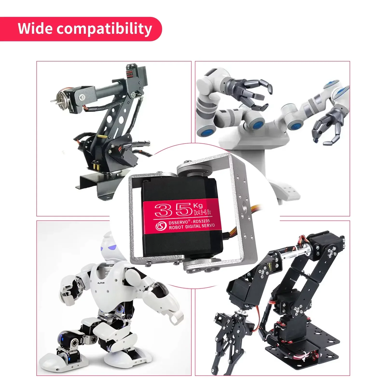 Conjunto de 1/2/4 Servos Digit - Robot Car Kit avaliação e preço
