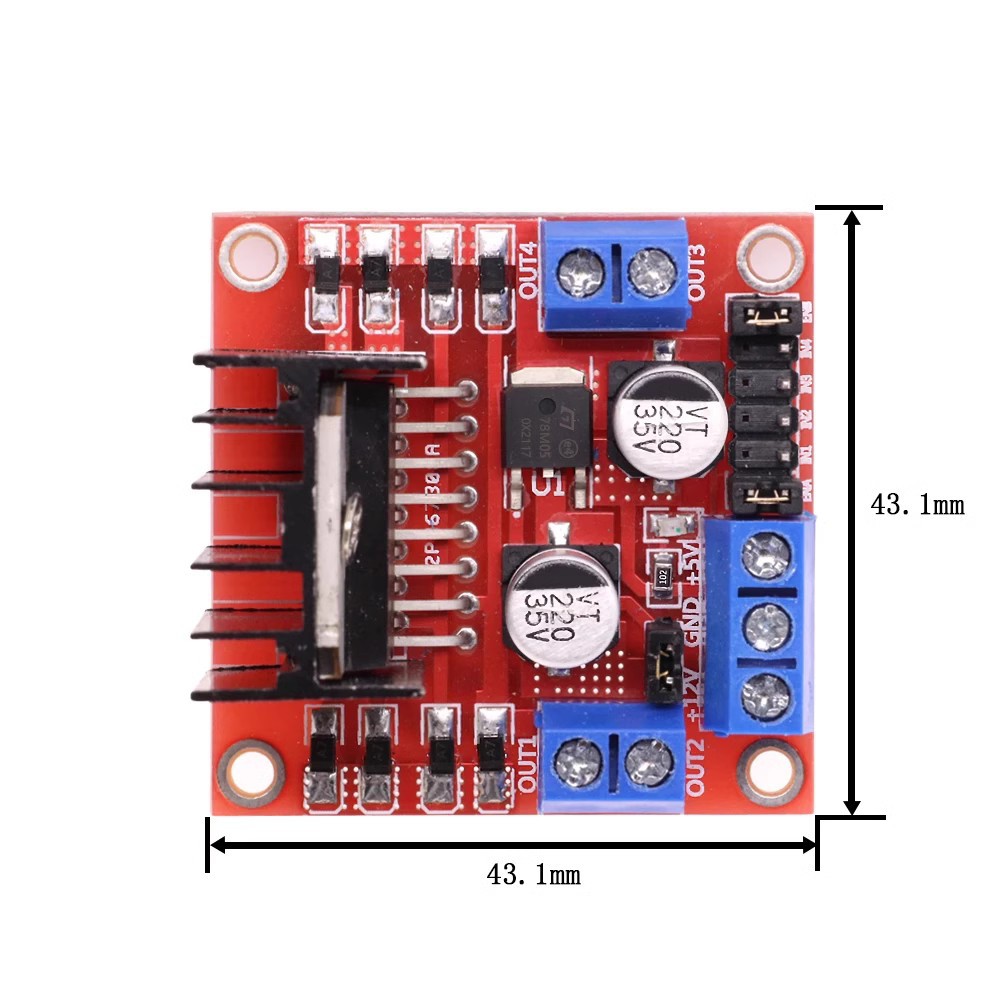 1~100 Peças Módulo Controlador - L298N Module avaliação e preço
