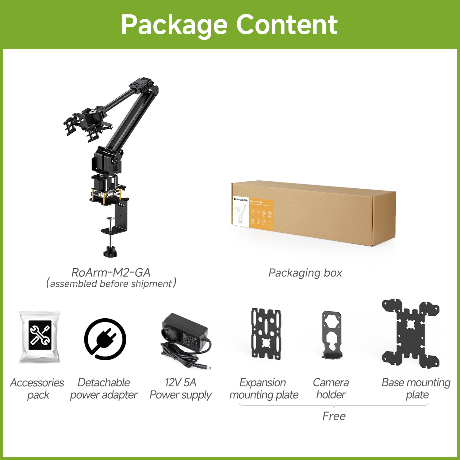 Kit de Braço Robótico de Mesa  - Robot Arm Kit avaliação e preço