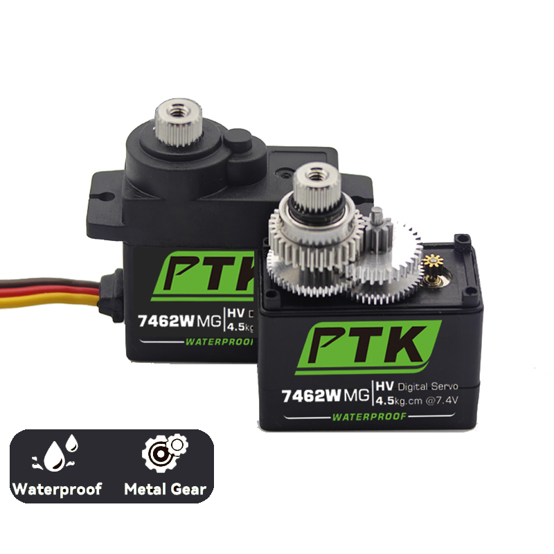 PTK 7462W MG Metal gear 9g mic - Micro Servo avaliação e preço