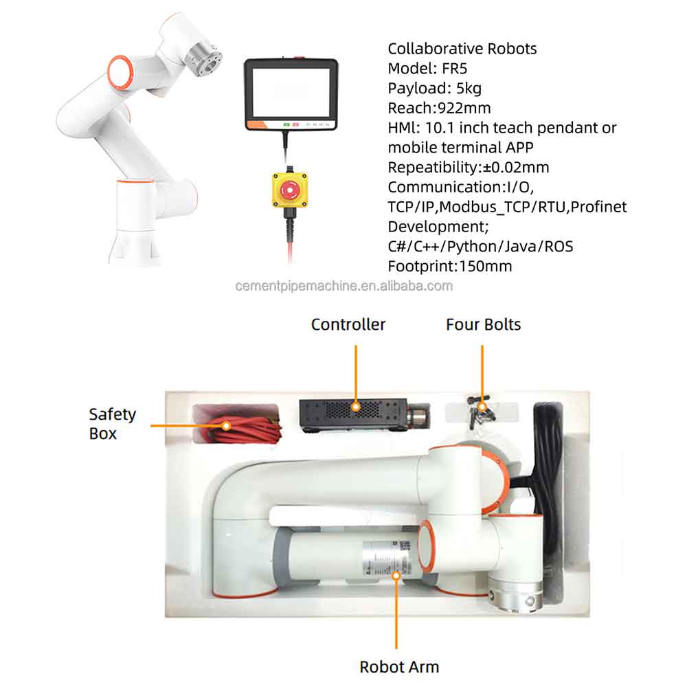 Braço Robótico Colaborativo Fl - Robot Arm Metal avaliação e preço