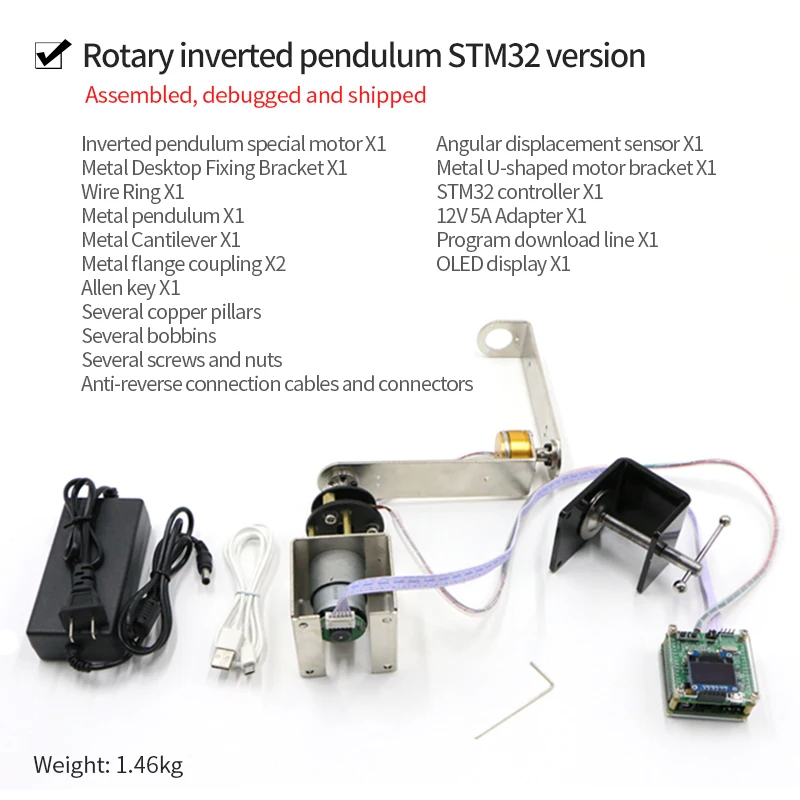 Pêndulo invertido rotativo ip5 - Stm32 Robot avaliação e preço