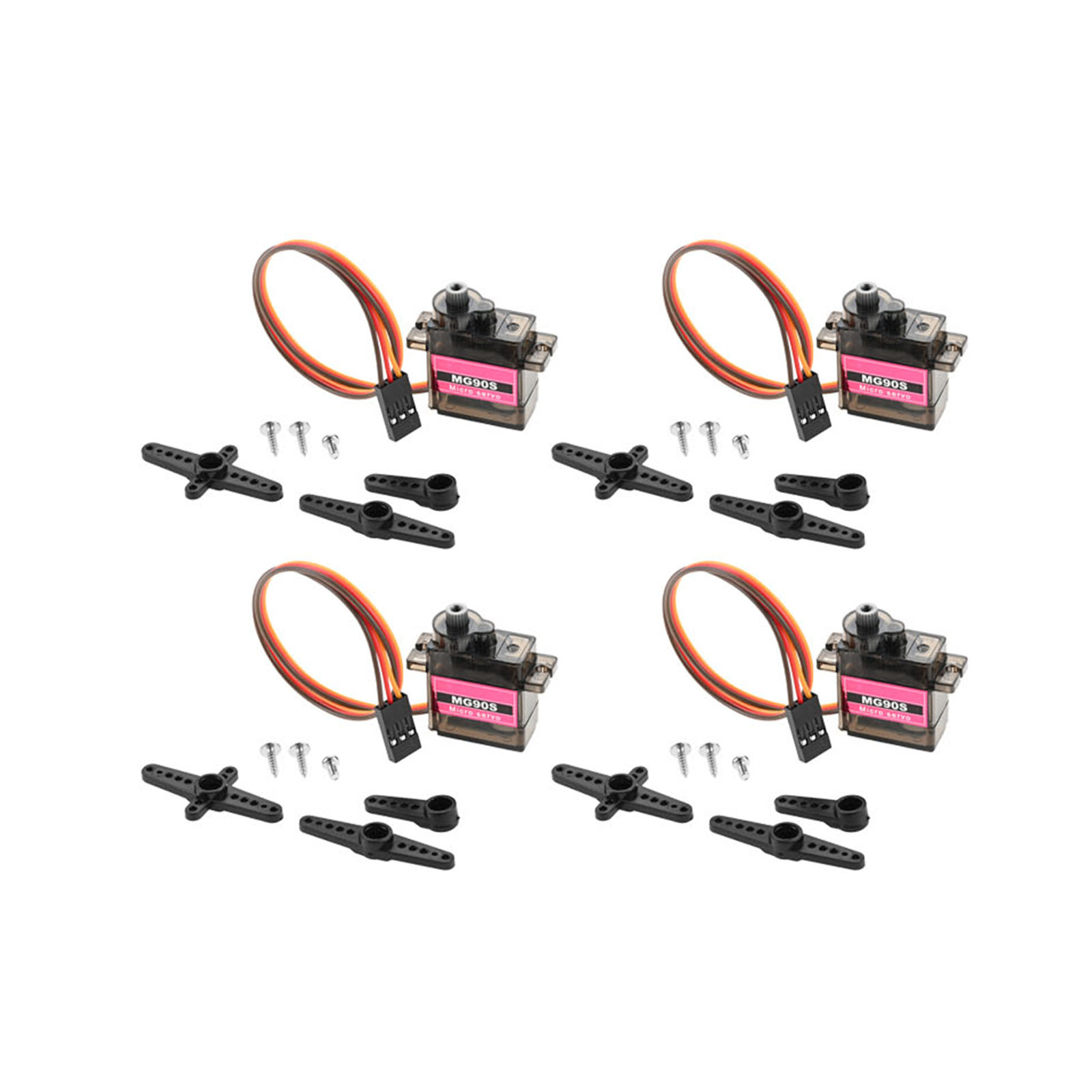 4 Peças Micro Servo com Engren - Robot Arm Metal avaliação e preço