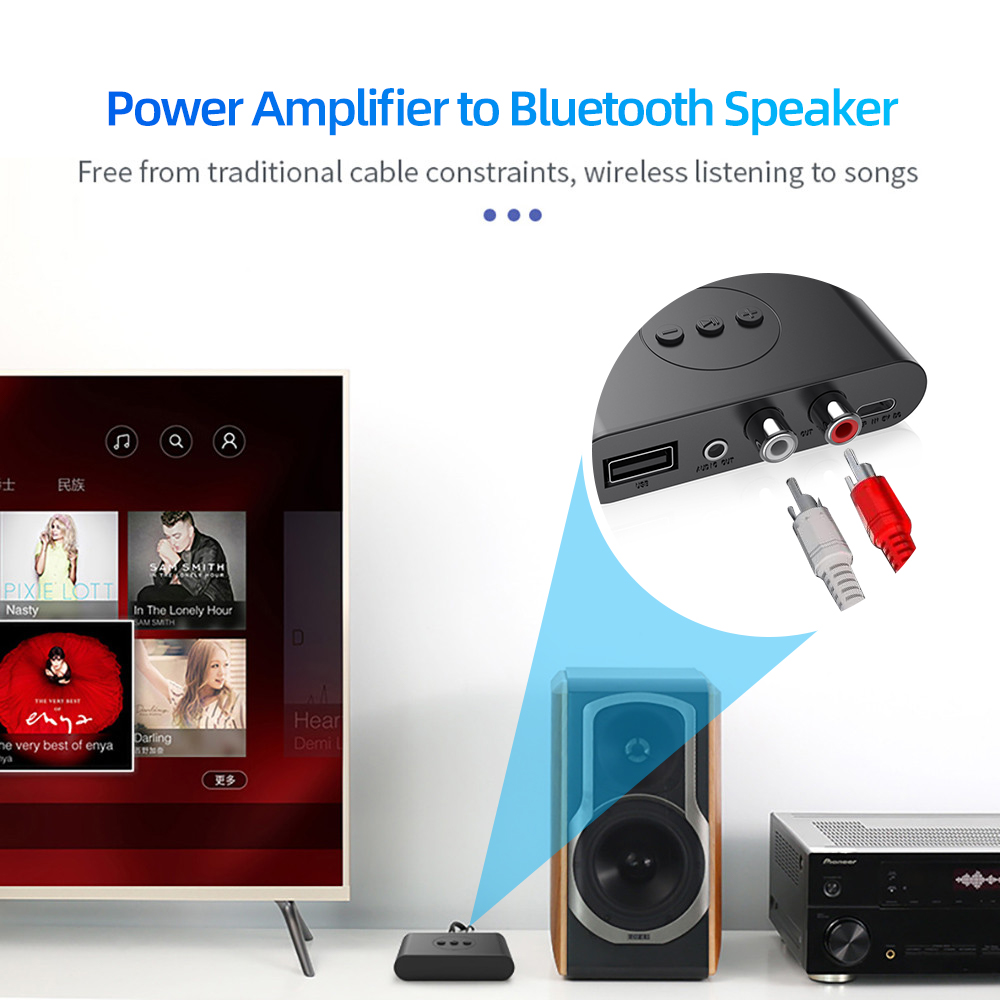 Receptor de Áudio Bluetooth 5. - Robot Bluetooth Car avaliação e preço