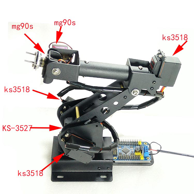 Braço robótico industrial abb  - Robot Arm Kit avaliação e preço
